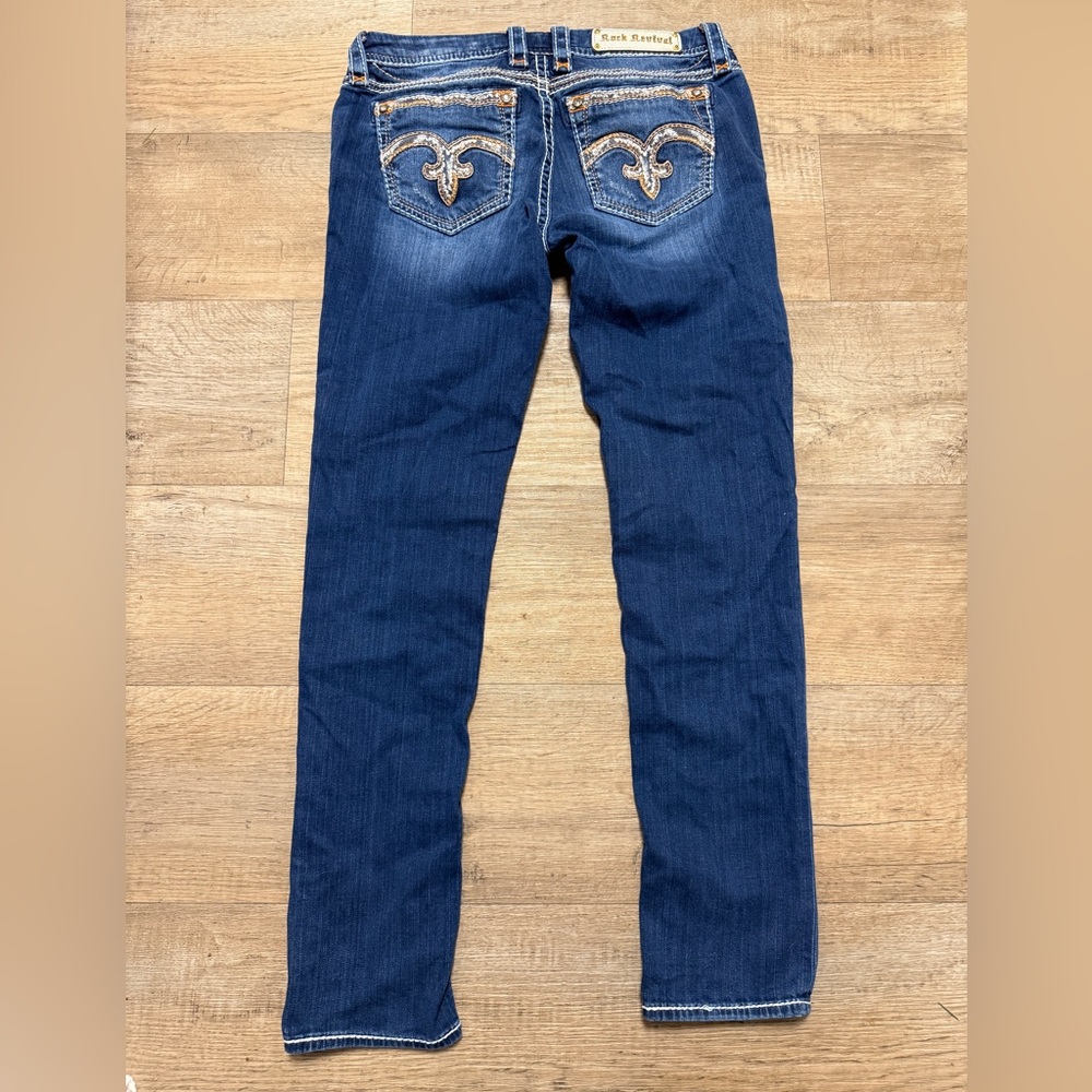Rock Revival Indigo Skinny Jeans - Picture 2 of 13